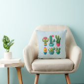 Coussin Cute Cactus (Chaise)