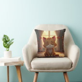 Coussin Cute cat (Chaise)