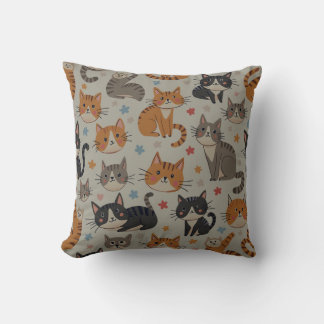 Coussin Cute cat cushion