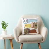 Coussin Cute cats (Chaise)