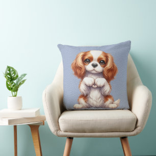 COUSSIN CUTE CAVALIER KING CHARLES SPANIEL PUPPING CHIEN
