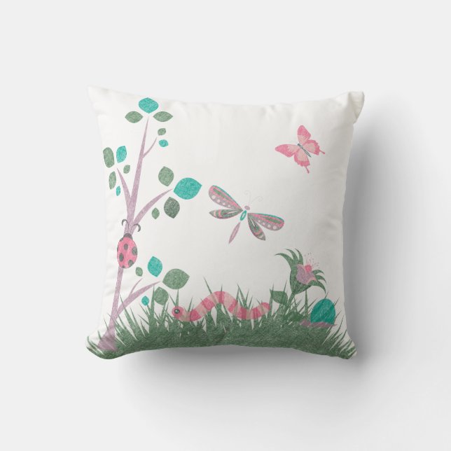 Coussin Cute Chalkboard Boisseaux Boiseries Blancs CUSHION (Recto)