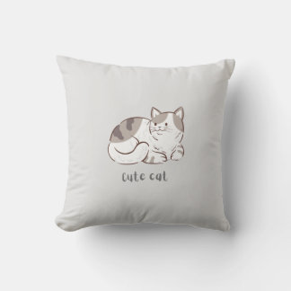 Coussin Cute chat