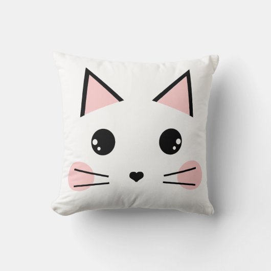 Coussin Cute chat (Recto)