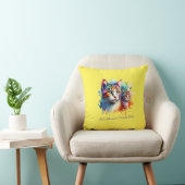 Coussin Cute chat (Chaise)