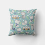 Coussin Cute chatons et fils joués (Verso)