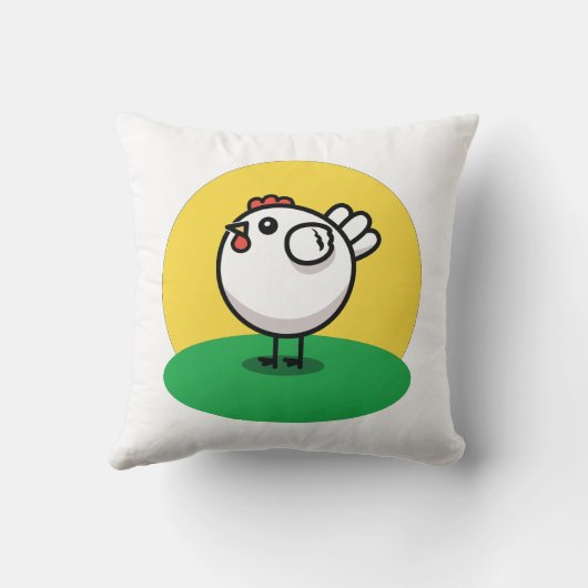 Coussin Cute Chicken (Verso)