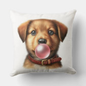 Coussin Cute Chien Chien Poussant Bubble Gum Nursery (Verso)