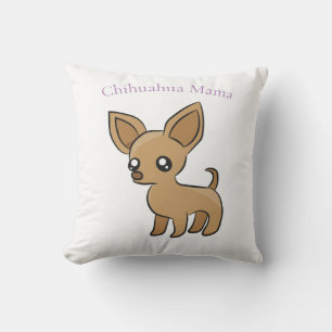 Coussin Cute Chihuahua Mama Art Thunder_Cove