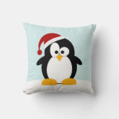 Coussin Cute Christmas Penguin (Recto)