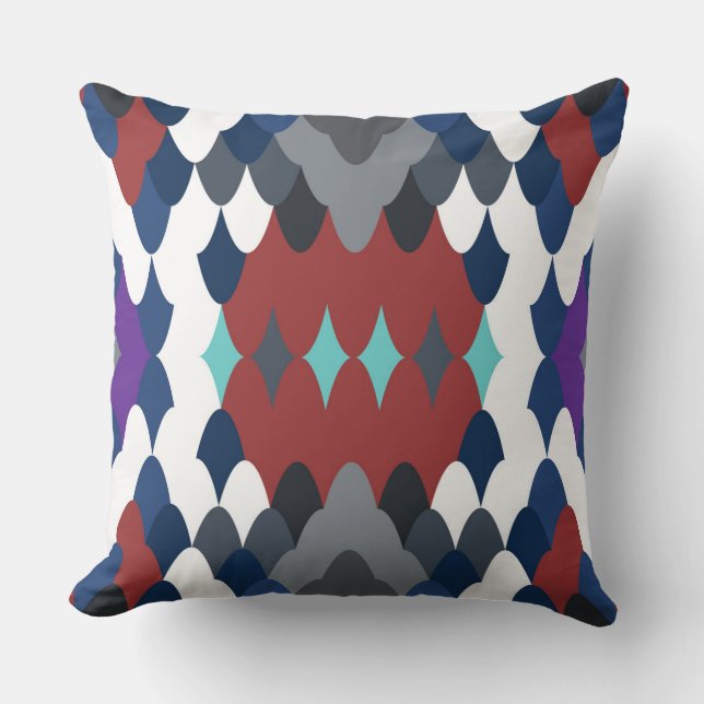 Coussin Cute colossale croûte de poisson motif (Recto)