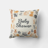 Coussin Cute Cushion pour Baby shower (Verso)
