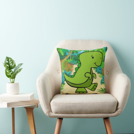 Coussin Cute Dino (Chaise)