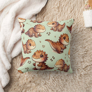 Coussin Cute Dinosaures Nursery