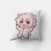 Coussin Cute Doll “In the Making” Design – Future Dream Gi (Verso)