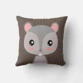 Coussin Cute écureuil (Verso)
