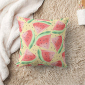 Coussin Cute Eté Kawaii Aquarelle (Couverture)