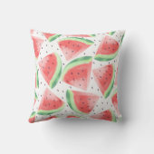 Coussin Cute Eté Kawaii Aquarelle (Verso)