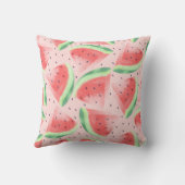 Coussin Cute Eté Kawaii Aquarelle (Verso)