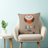 Coussin Cute Exploration Owl (Chaise)