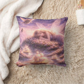 Coussin Cute Fairy Dream Kitten Fantasy Pillow (Couverture)