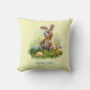 Coussin Cute farci lapin de Pâques