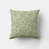 Coussin Cute Green Willow Feuille Botanique (Verso)