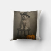 Coussin Cute Halloween cat design cushion  (Verso)