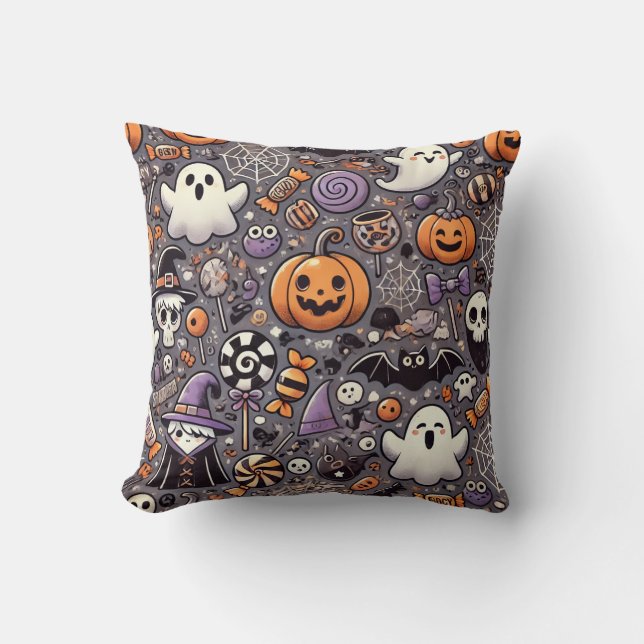 Coussin Cute Halloween Motif Cushion (Recto)