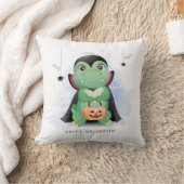 Coussin Cute Halloween T Rex Dinosaur Spider Flying Bat (Couverture)