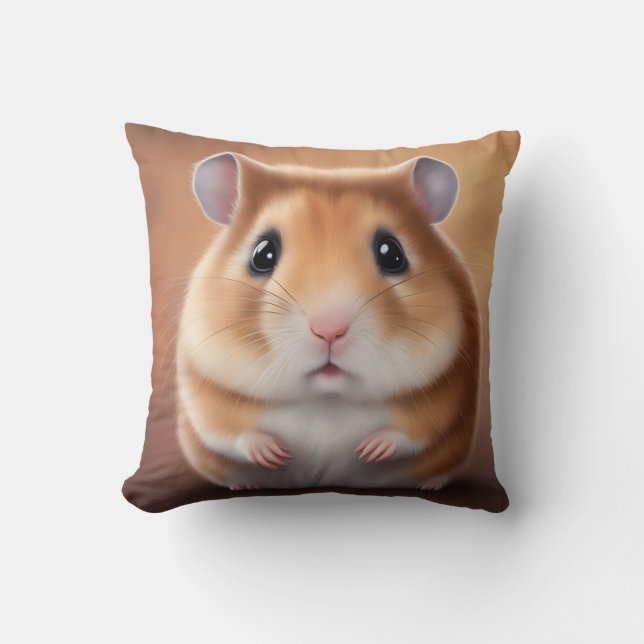 Coussin Cute Hamster (Recto)