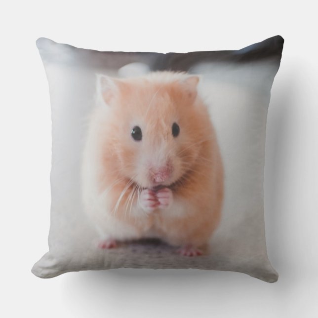 Coussin Cute Hamster Love Animals (Recto)