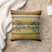 Coussin Cute Hedgehogs Fall Art Photographie Cushion (Couverture)
