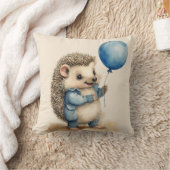 Coussin Cute Hérisson Bleu Bleu Garçons (Couverture)