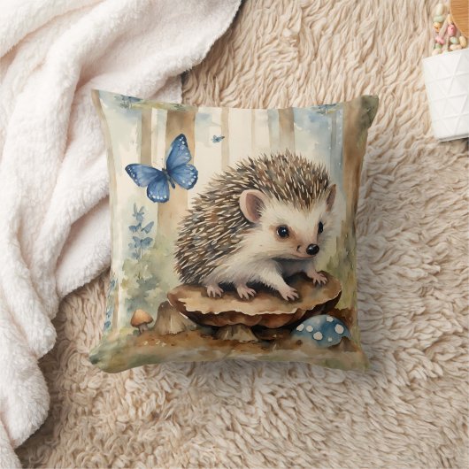 Coussin Cute Hérisson Garçons (Couverture)