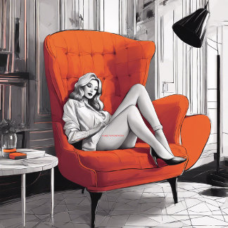 Coussin Cute Hot Girl et chat sur l'oreiller à lancer de v