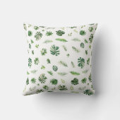 Coussin Cute Jungle Sauvage Safari Animaux Verdure Bébé Ga (Verso)