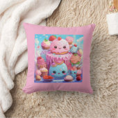 Coussin Cute Kawaii. (Couverture)