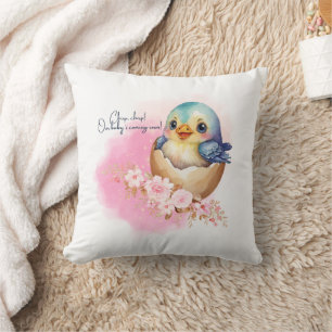 Coussin Cute Kawaii Oiseau Oiseau Oiseau Élégant Baby show