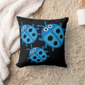 Coussin Cute Kids coccinelle Famille   (Couverture)
