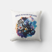 Coussin Cute Koala dans l'espace extra-atmosphérique, astr (Recto)