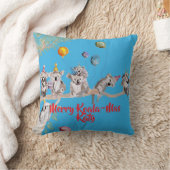 Coussin Cute Koala Koalas Merry Christmas Koala-mus Girls (Couverture)