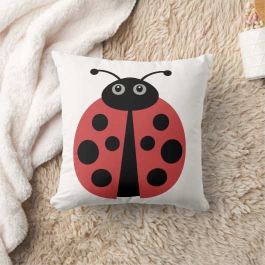 Coussin Cute Ladybug (Couverture)
