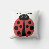 Coussin Cute Ladybug (Recto)