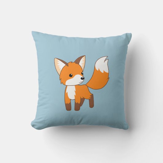 Coussin Cute Little Fox (Recto)