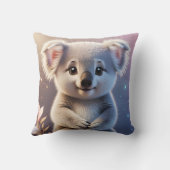 Coussin Cute Little Koala Imaginaire Dreamy Gradient (Verso)