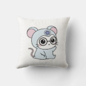 Coussin Cute lovely little adorable mouse (Verso)