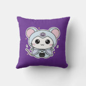 Coussin Cute lovely little mouse ready for Halloween (Verso)
