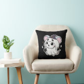 Coussin Cute lovely little mouse ready for Halloween (Chaise)