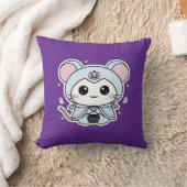 Coussin Cute lovely little mouse ready for Halloween  (Couverture)